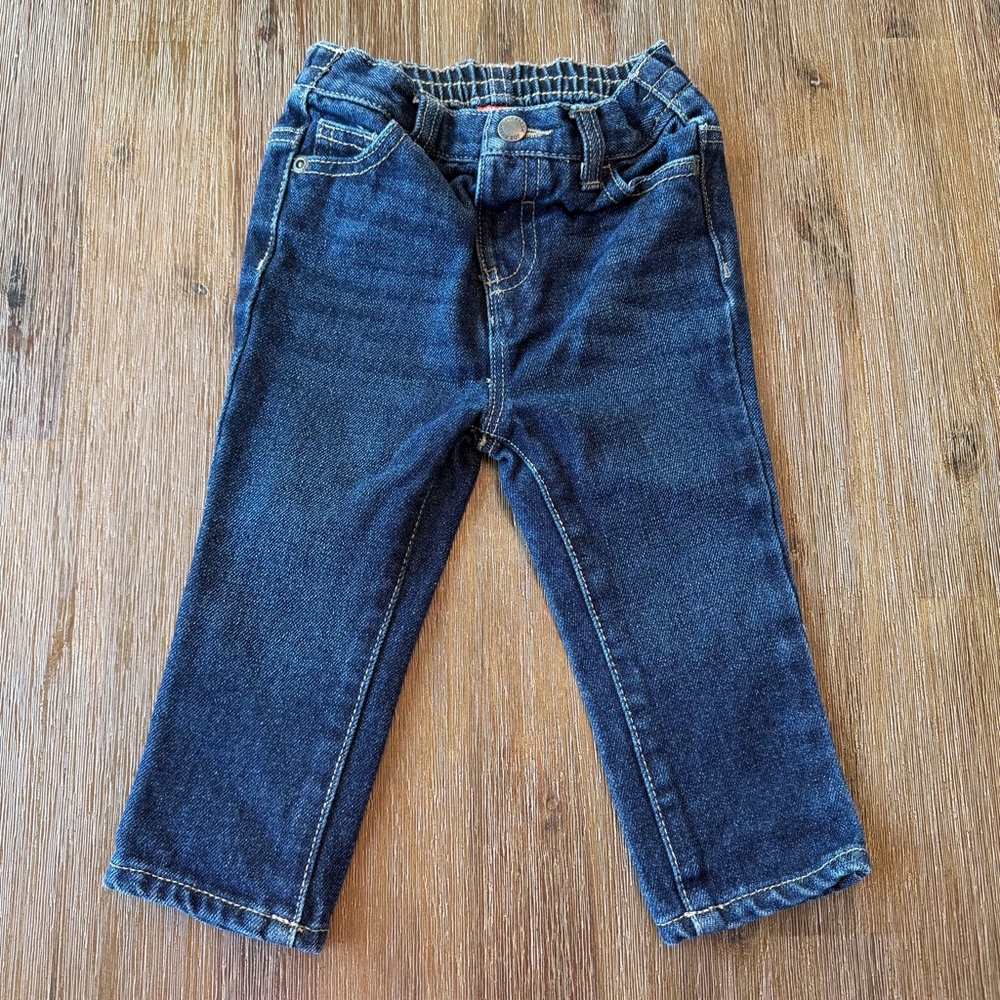 3/20$ Joe Fresh Blue Baby Denim Jeans size 12-18 months